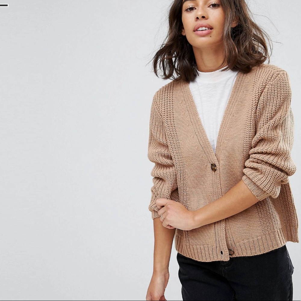 ASOS chunky knit cardigan